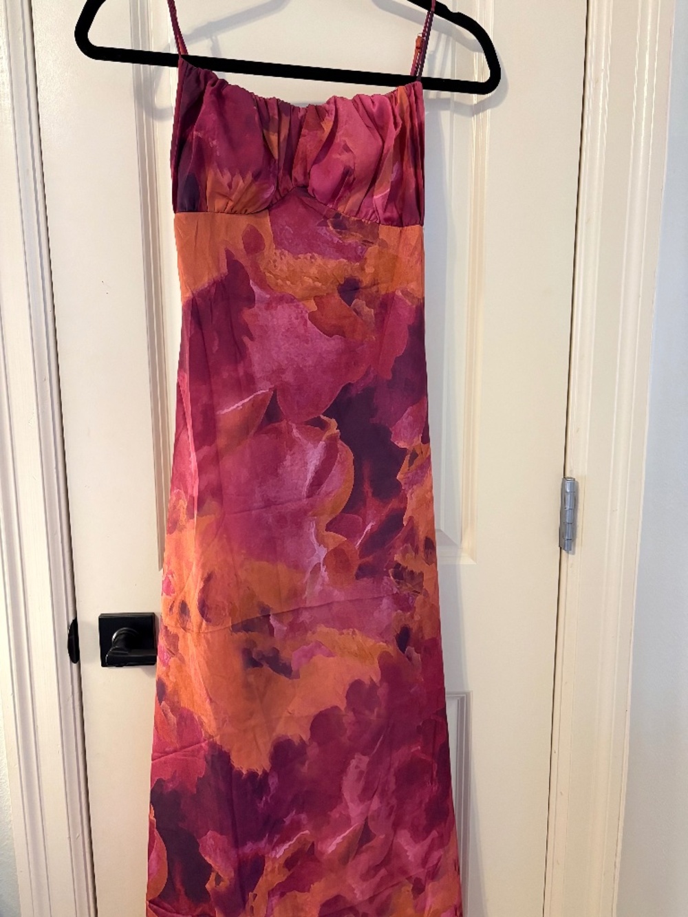 Multicolor maxi dress, Argentina designer Size S